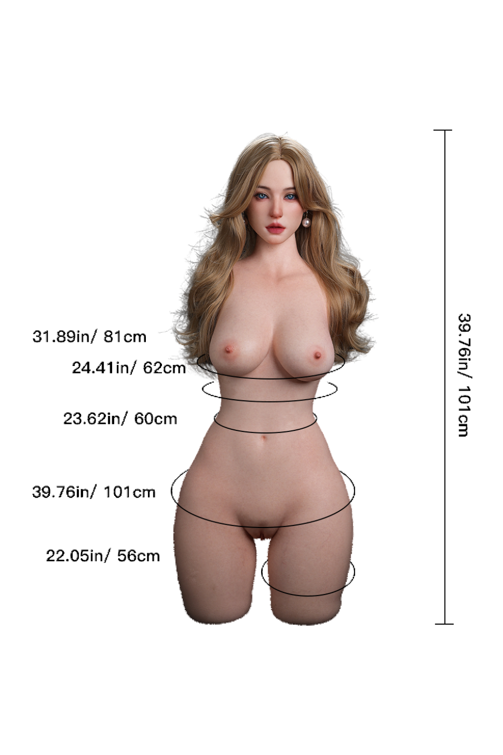 Grace 101cm F-Cup Silicone Ready-To-Ship Companion Doll