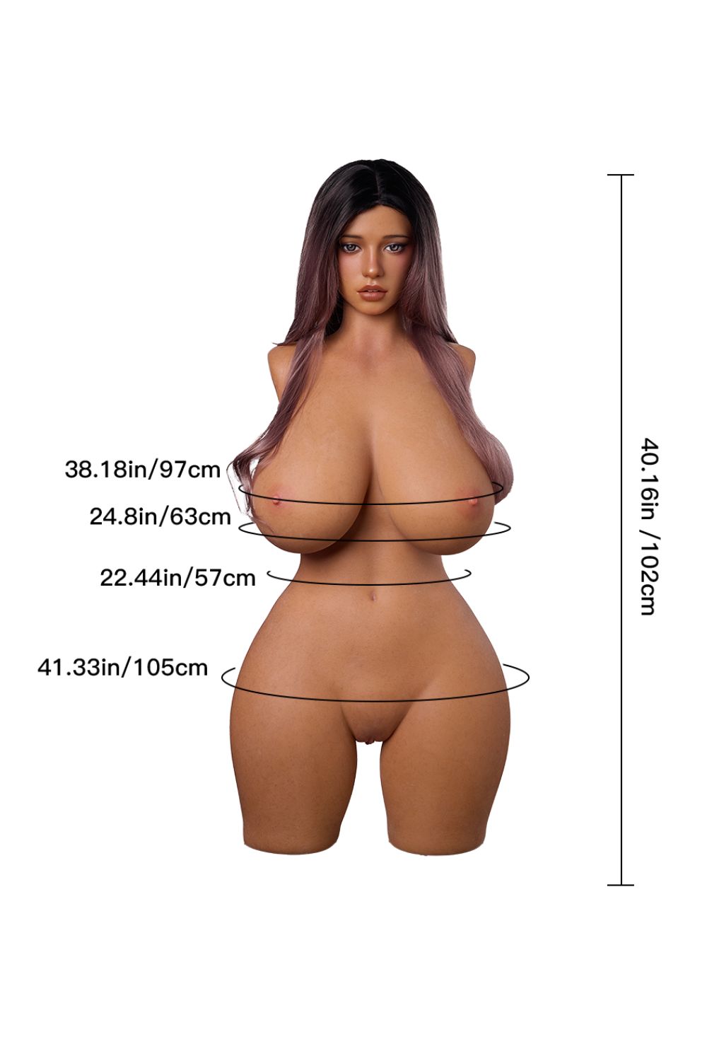 Phoebe 102cm M-Cup Silicone Ready-To-Ship Companion Doll
