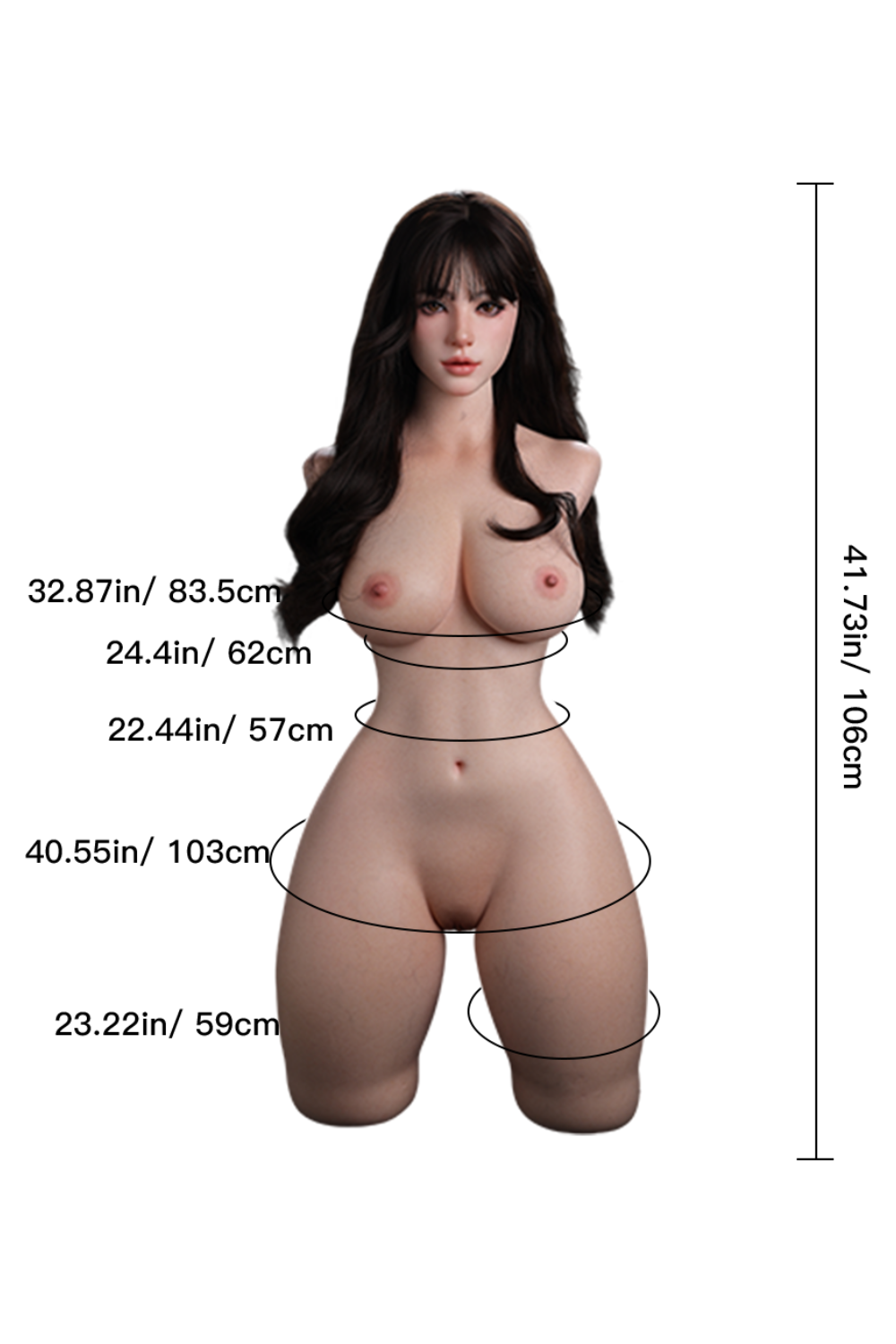 Riko 106cm F-Cup Silicone Ready-To-Ship Companion Doll