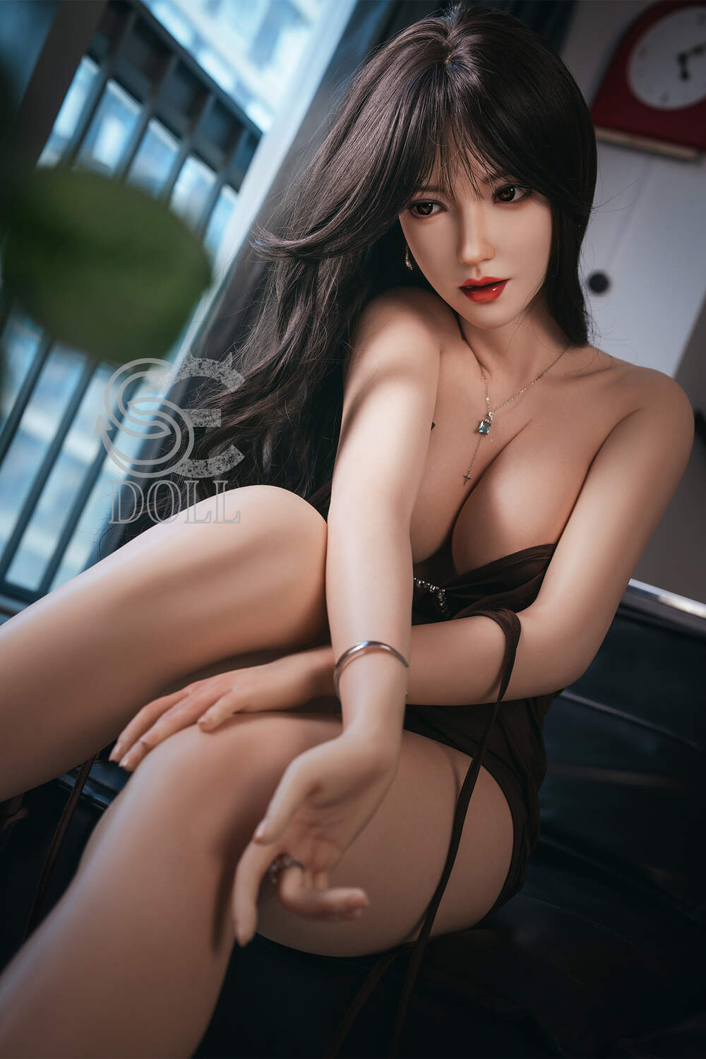 Queena.A 165cm C-Cup Silicone Ready-To-Ship Companion Doll