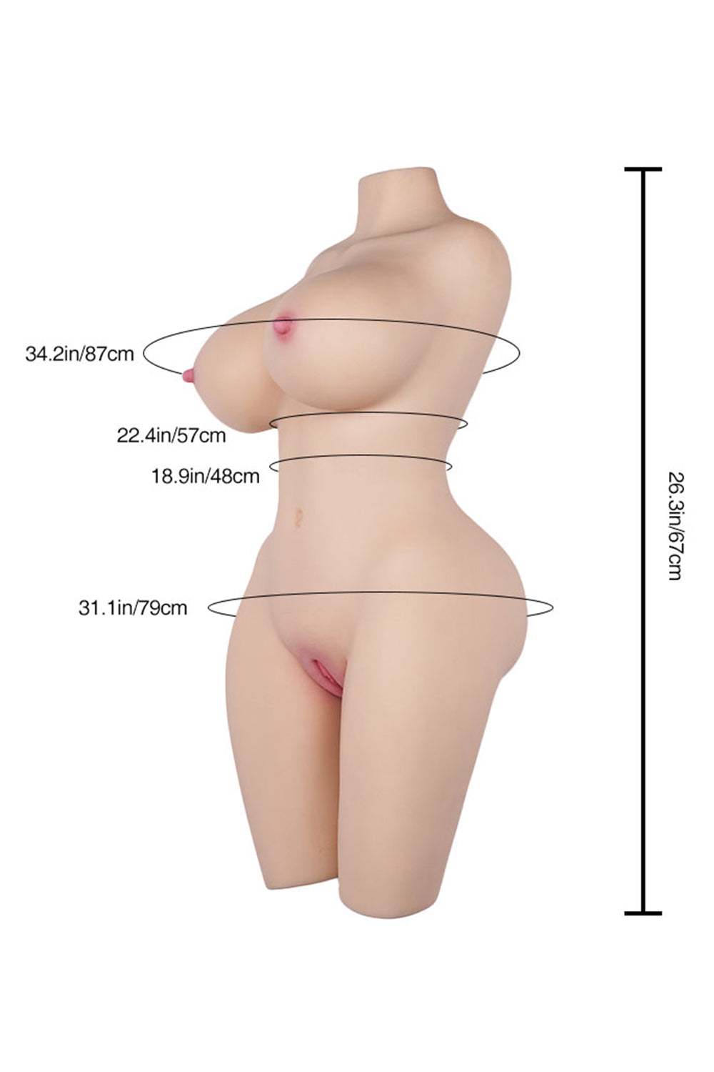 Ginny 67cm I-Cup Customizable Companion Doll