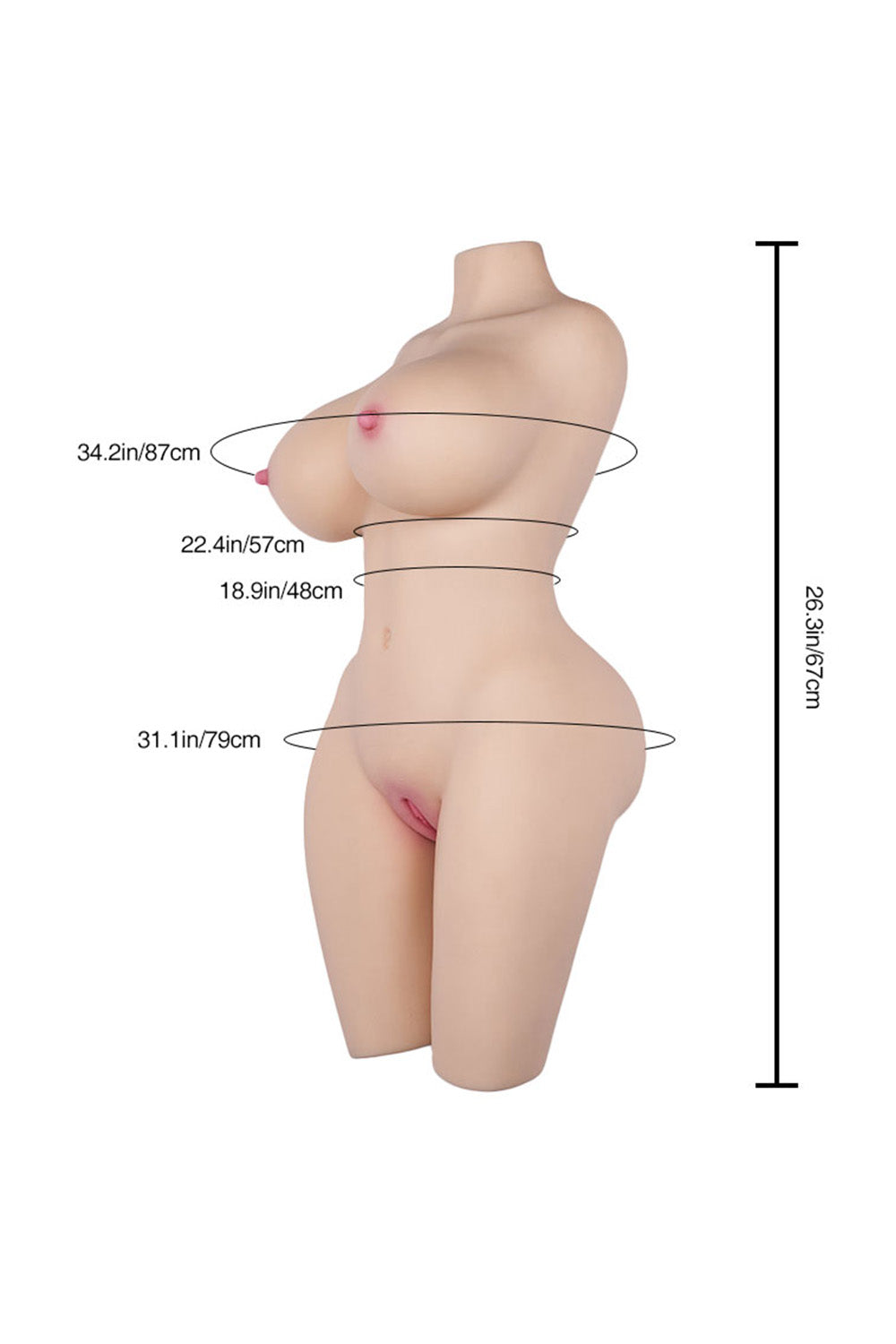 Ginny 66cm I-Cup Customizable Companion Doll