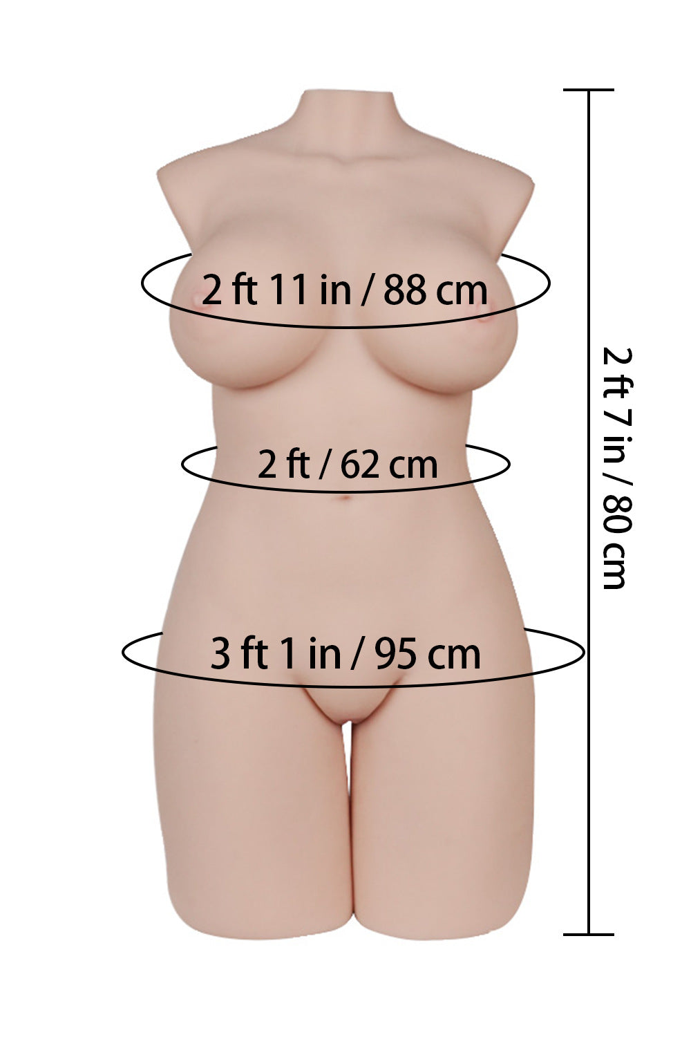 Morgpie 80cm G-Cup Customizable Companion Doll