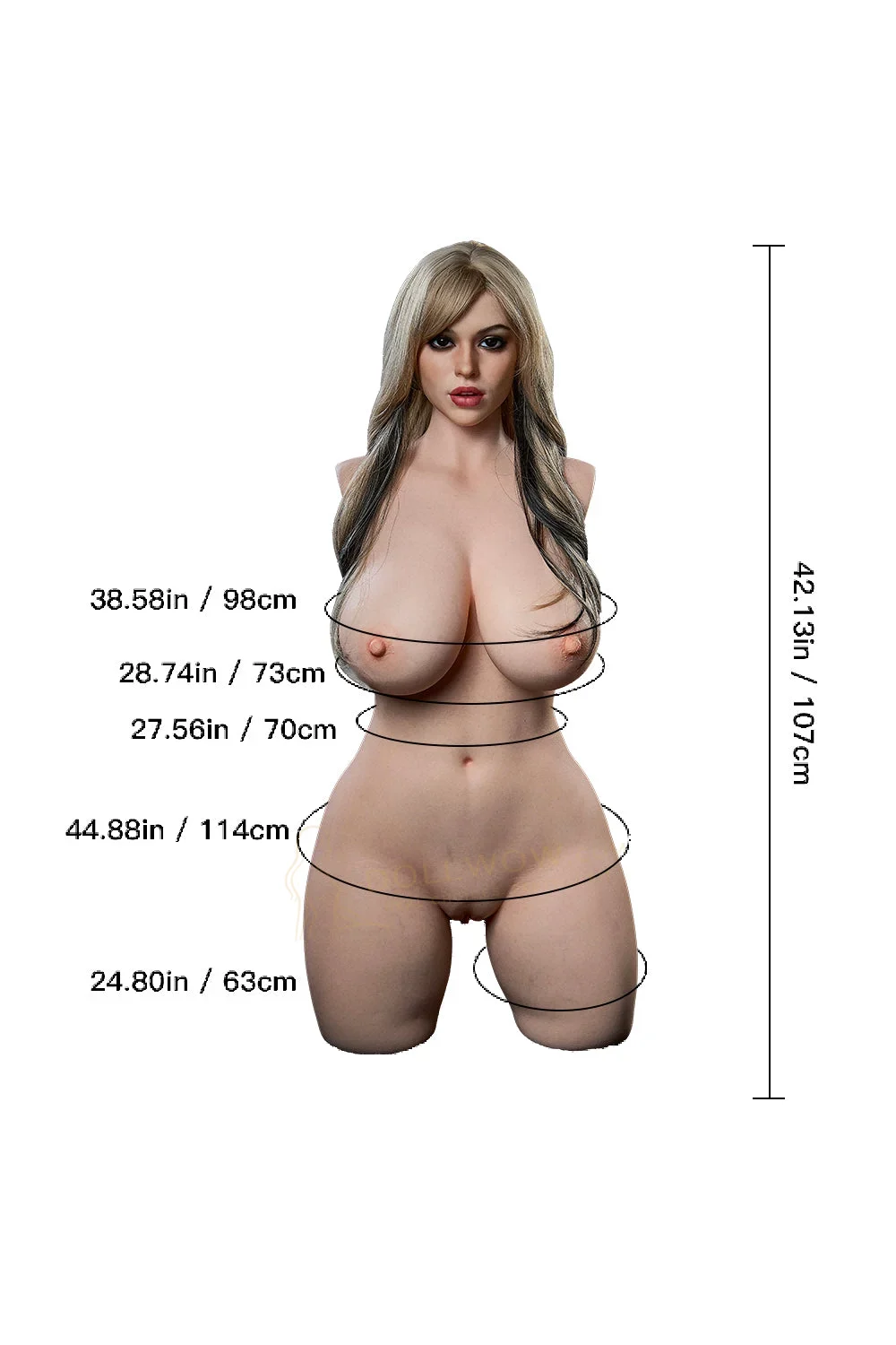 Erovenus Chloe 107cm I-Cup Silicone — image 2 of 8