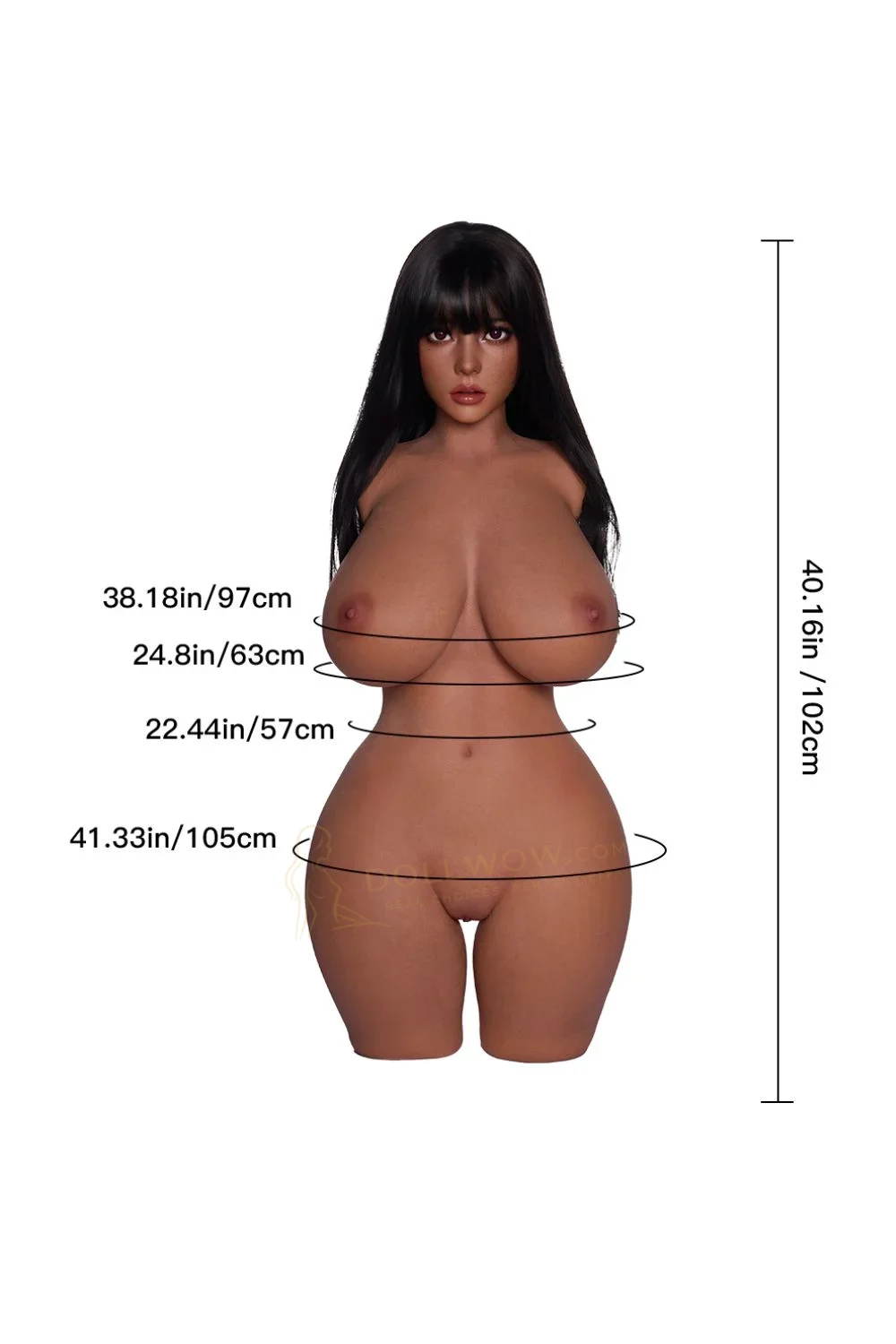 Erovenus Cinna 102cm M-Cup Silicone — image 2 of 6