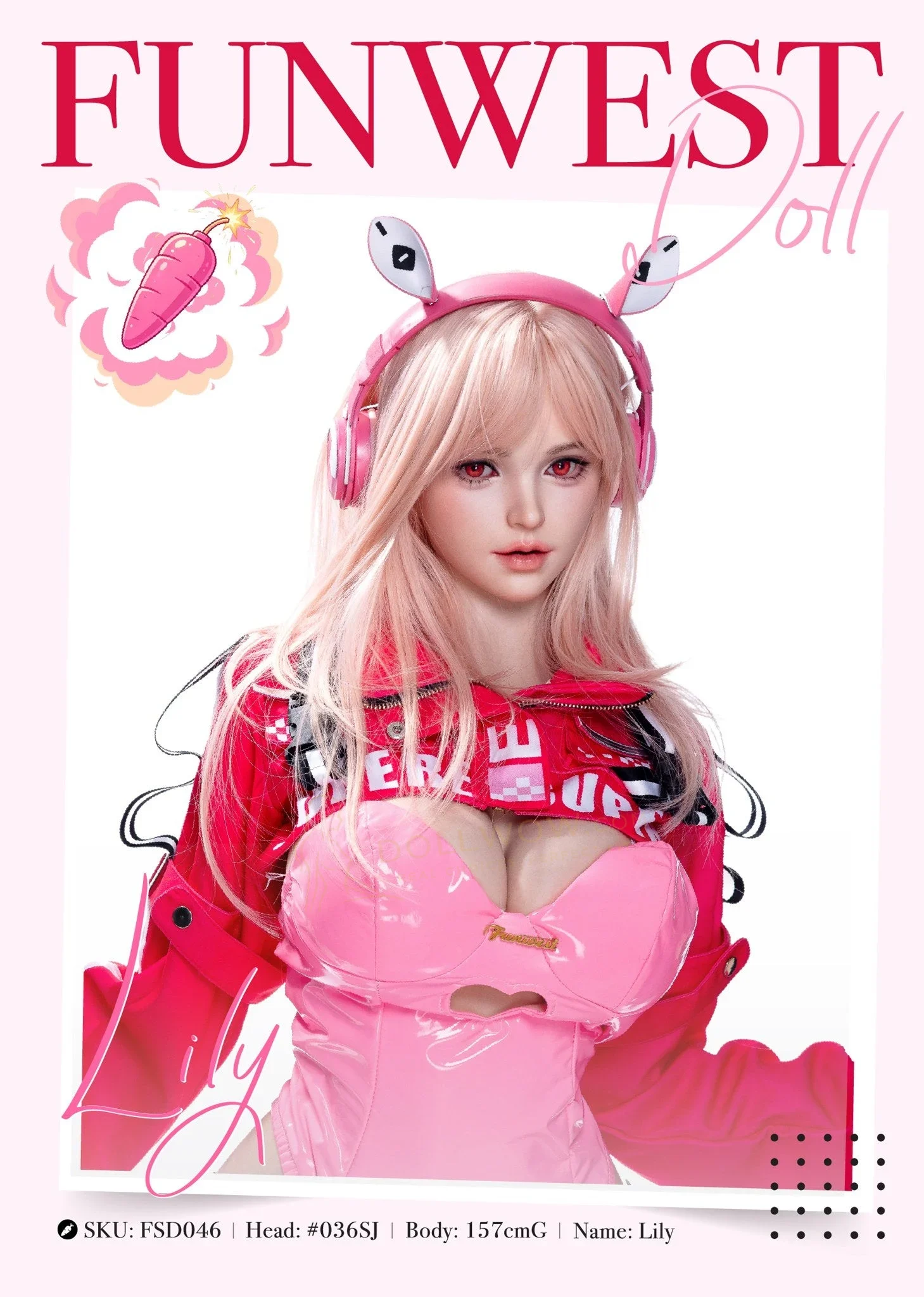 FunWest Lily 157cm G-Cup Silicone — image 12 of 12