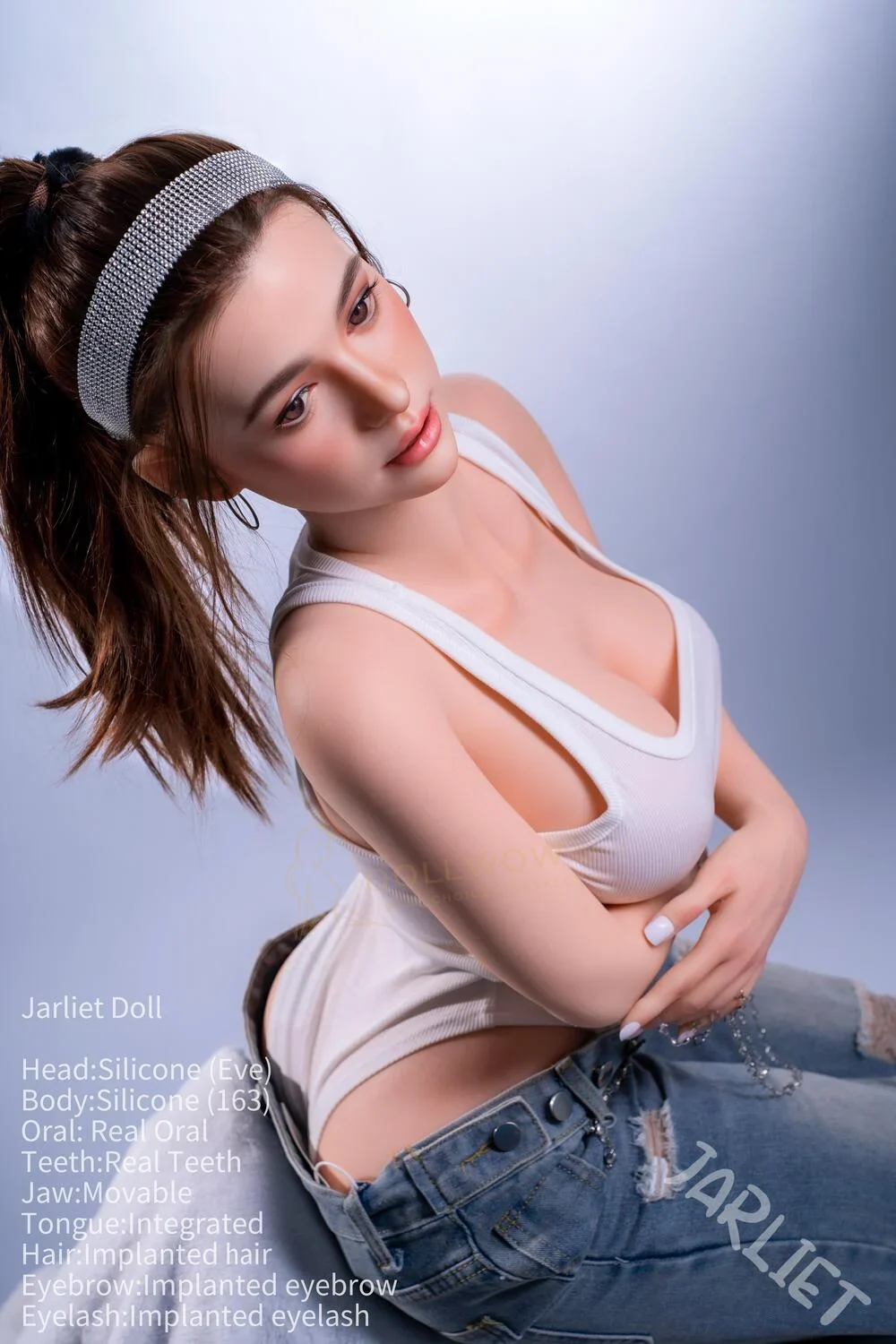 Jarliet Eve 163cm G-Cup Silicone Head — image 10 of 16