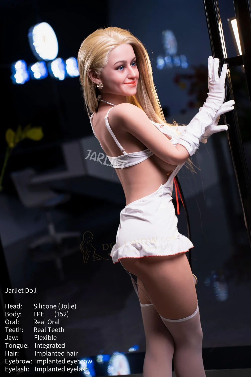 Jarliet Jolie 152cm E-Cup Silicone Head — image 10 of 16