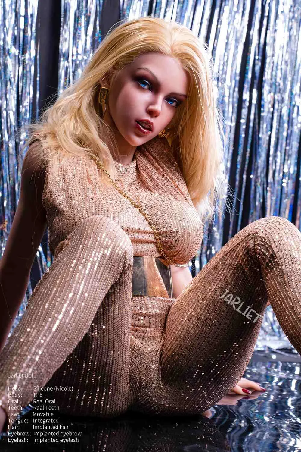 Jarliet Nicole 148cm E-Cup Silicone Head — image 11 of 16