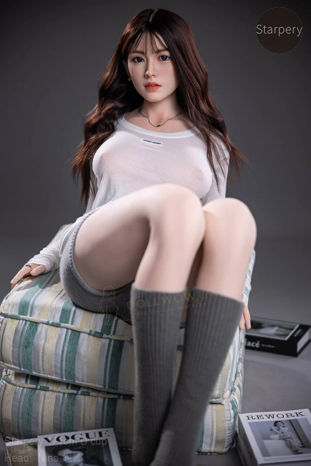 Starpery Nina 171cm D-Cup Silicone Head — image 5 of 8