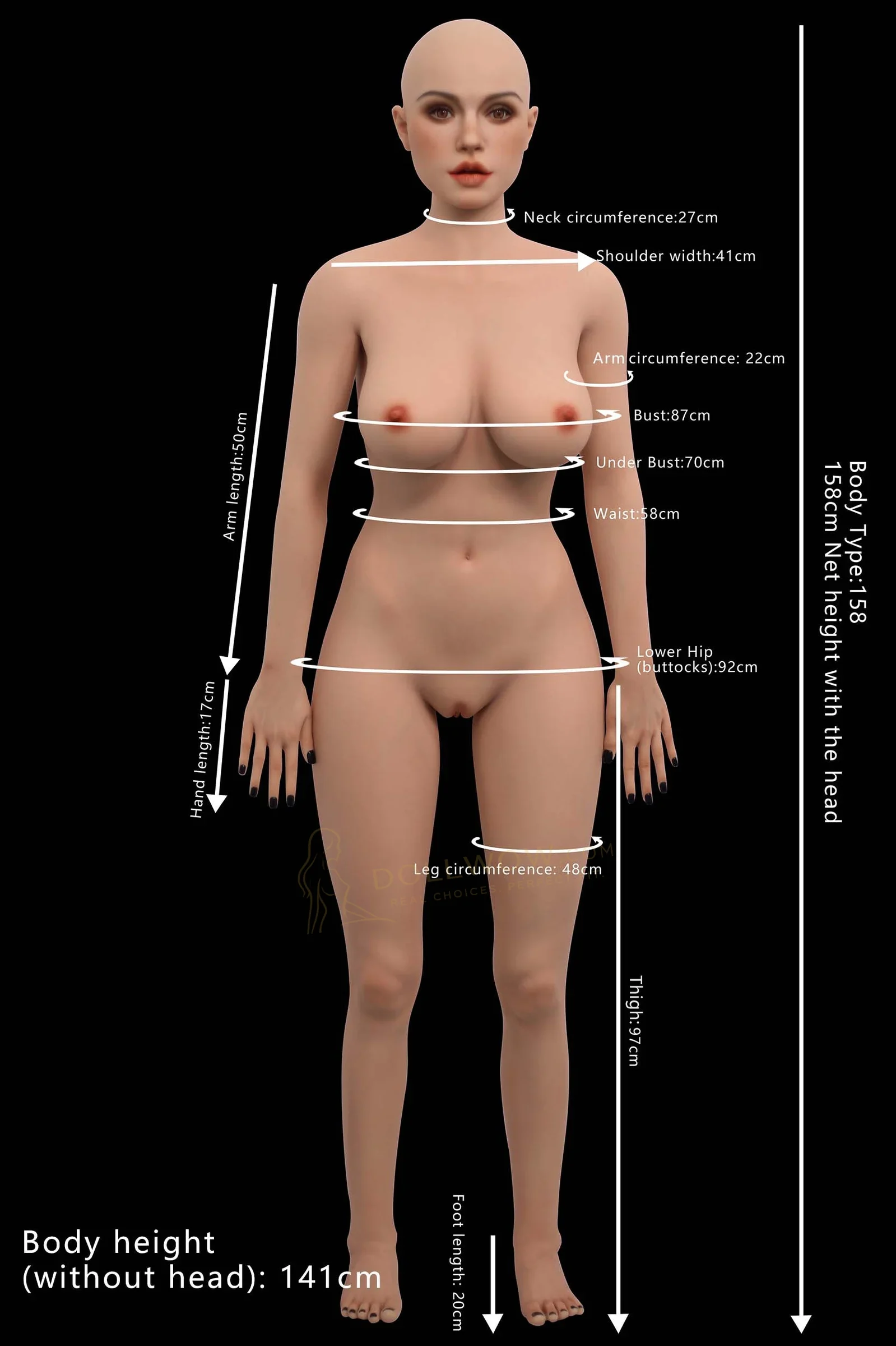 Top Fire Doll Flora Silicone Head T02 — image 4 of 20