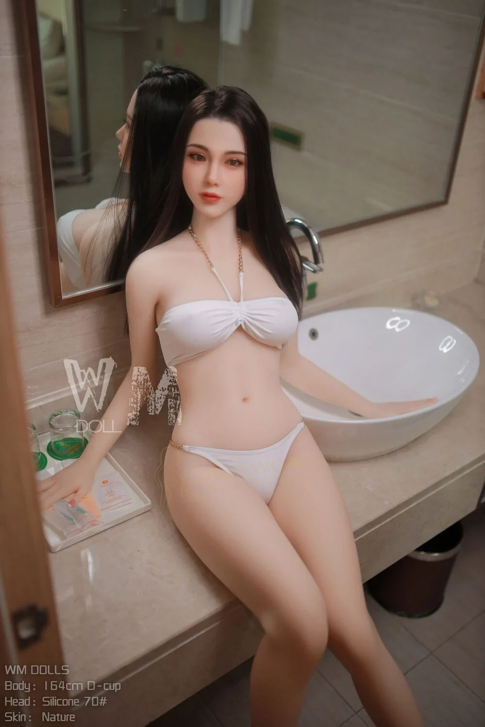 WM Camille Mary 164cm D-Cup Silicone Head — image 7 of 8