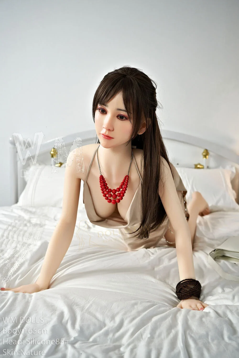 WM Douce 165cm D-Cup Silicone Head — image 5 of 8