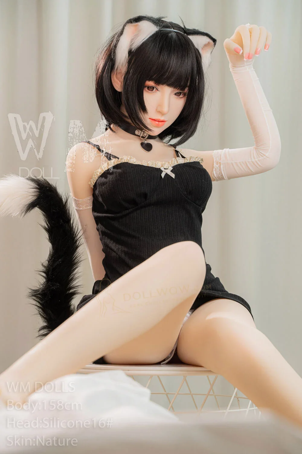 WM Sidonie 158cm D-Cup Silicone Head — image 5 of 8