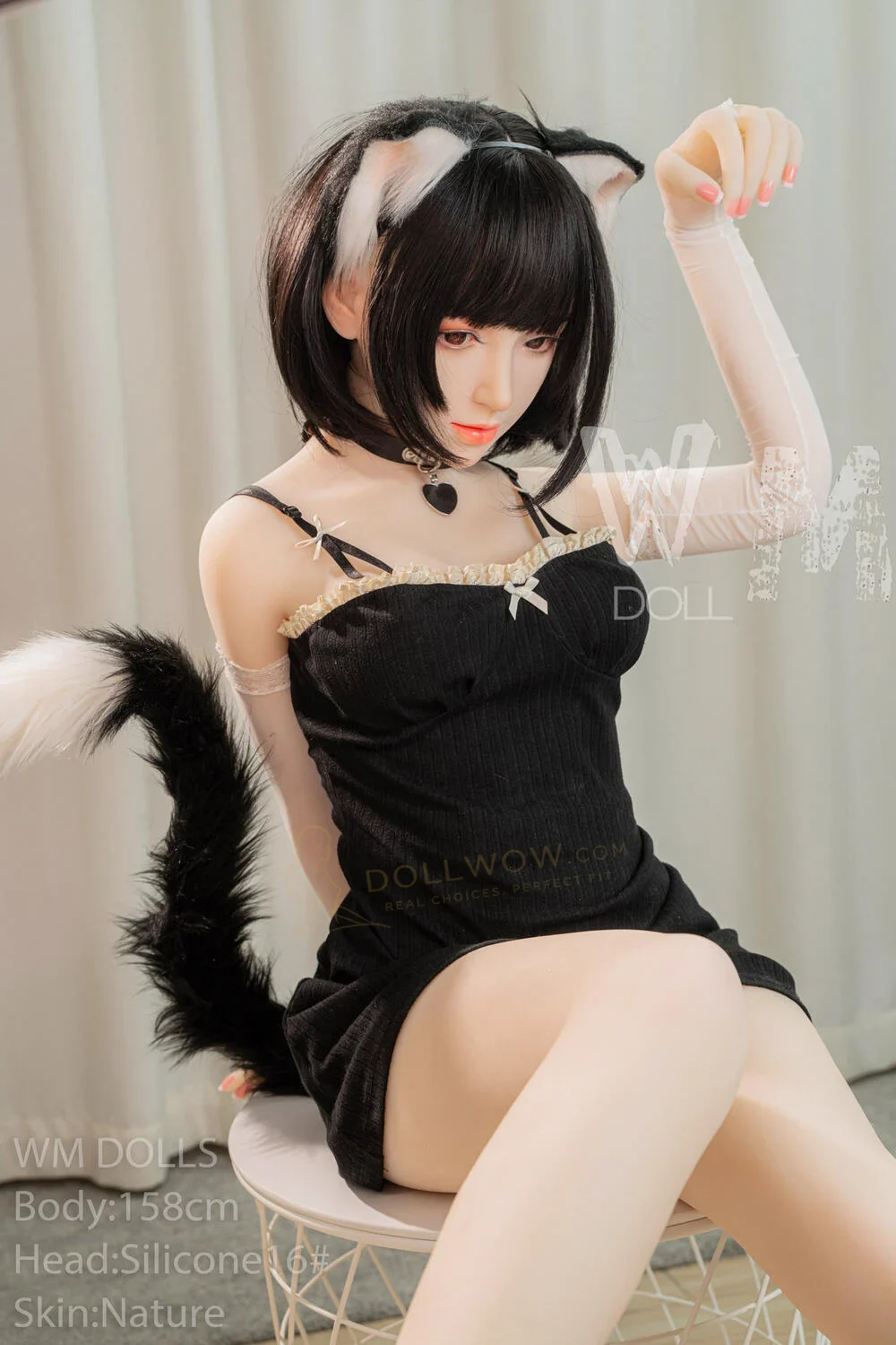 WM Sidonie 158cm D-Cup Silicone Head — image 6 of 8